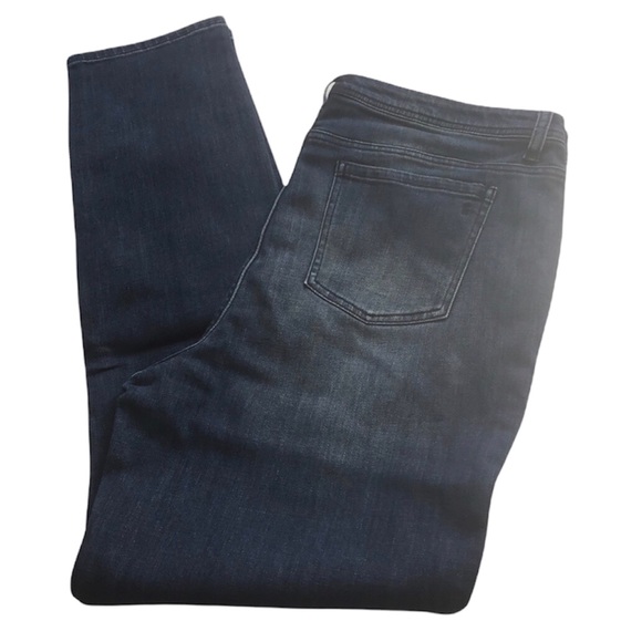 Diane Gilman  | Women’s stretch jeans, skinny cut, size 16, blue. NWT - Picture 1 of 7